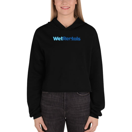 WetRentals Crop Hoodie