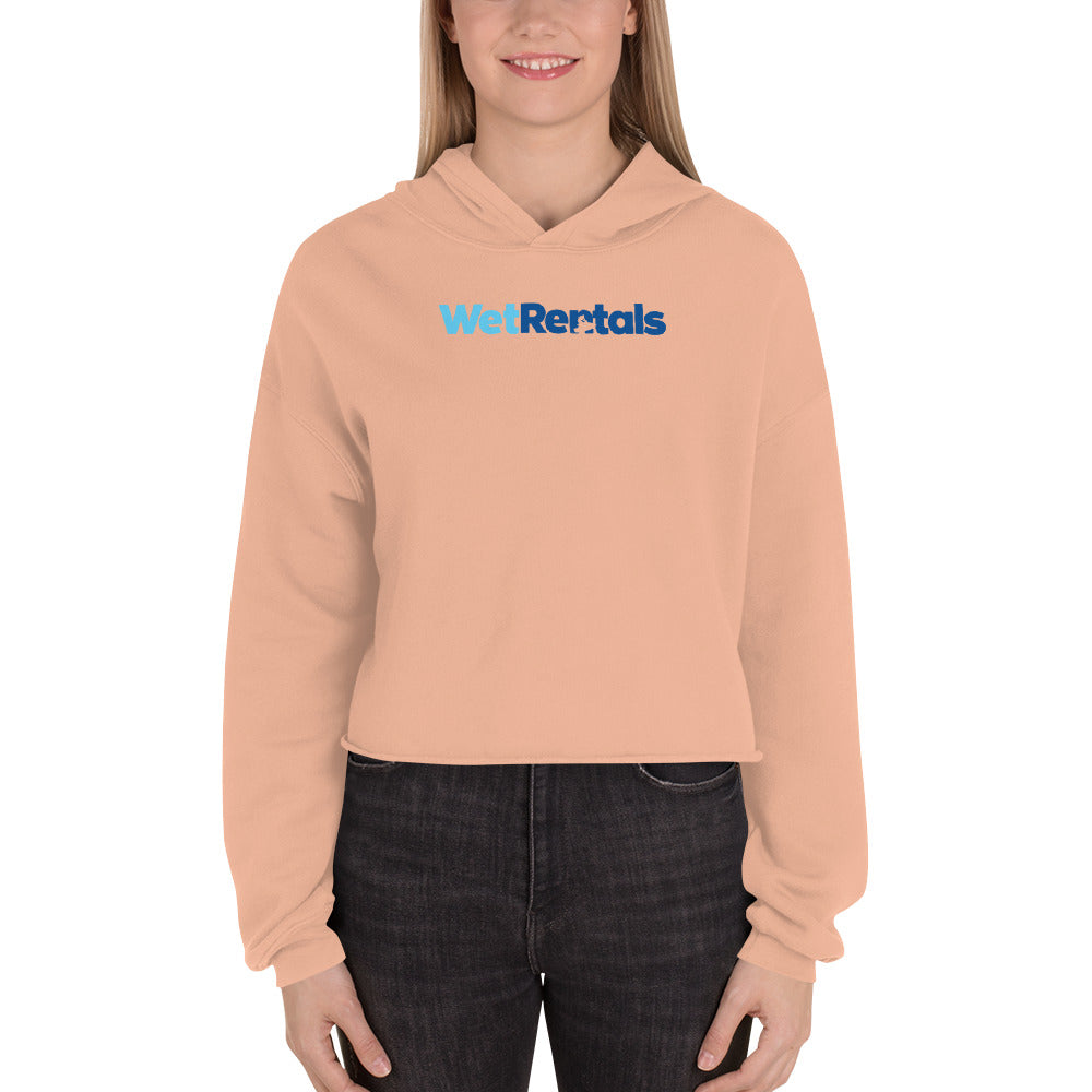 WetRentals Crop Hoodie